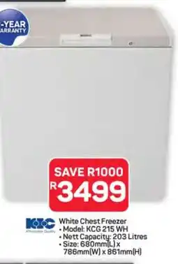 Pick n Pay Hypermarket White Chest Freezer offer