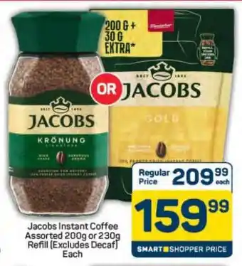 Pick n Pay Hypermarket Jacobs Instant Coffee offer