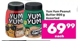 Game Yum Yum Peanut Butter 800 g Assorted offer
