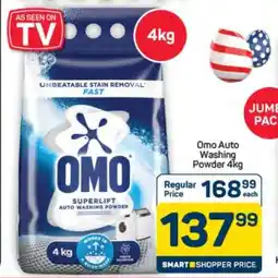 Pick n Pay Hypermarket Omo Auto Washing Powder 4kg offer