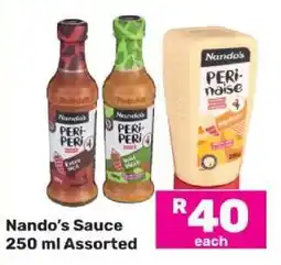 Game Nando's Sauce 250 ml Assorted offer