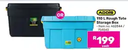 Game ADDIS 110 L Rough Tote Storage Box offer