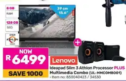 Game Lenovo Ideapad Slim 3 Athlon Processor PLUS Multimedia Combo offer