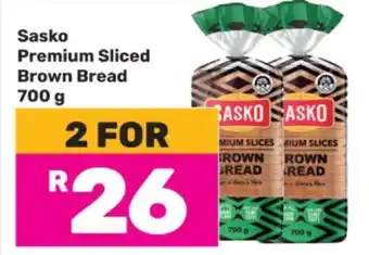 Game Sasko Premium Sliced Brown Bread 700 g offer