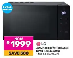 Game LG 30 L Neochef Microwave Oven offer