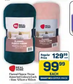 Pick n Pay Hypermarket Flannel Fleece Throw offer