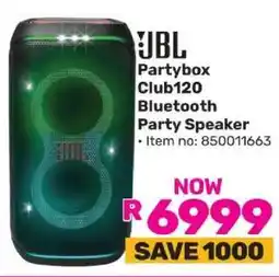 Game JBL Partybox Club120 Bluetooth Party Speaker offer