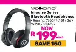 Game Volkano Impulse Series Bluetooth Headphones offer