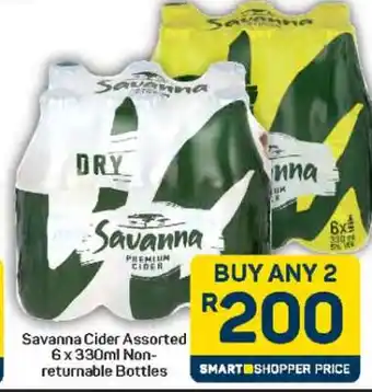 Pick n Pay Hypermarket Savanna Cider Assorted offer