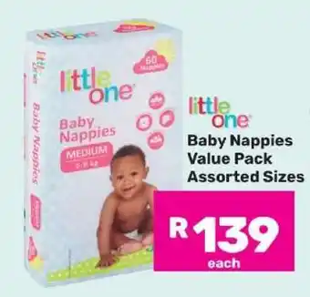 Game Little One Baby Nappies Value Pack offer