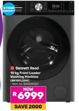 Game Bennett Read 10 kg Front Loader Washing Machine offer