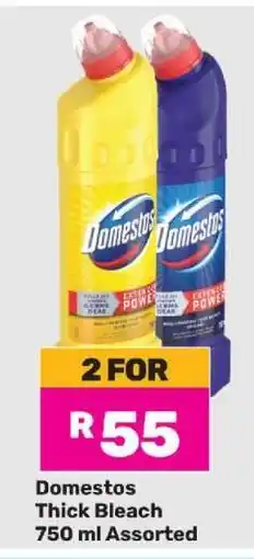 Game Domestos Thick Bleach 750 ml Assorted offer