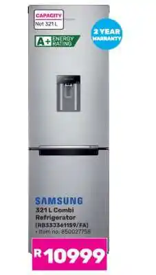 Game Samsung 321 L Combi Refrigerator offer