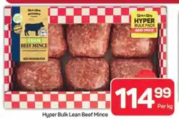 Pick n Pay Hypermarket Hyper Bulk Lean Beef Mince offer