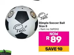 Game Dimple Soccer Ball Size 5 offer