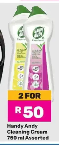 Game Handy Andy Cleaning Cream 750 ml Assorted offer
