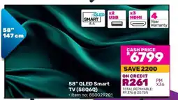 Game 58” QLED Smart TV (58Q6Q) offer