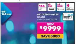 Game 65 QLED Smart TV (65Q7Q) offer