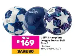 Game UEFA Champions League Soccer Ball Size 5 offer