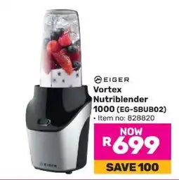 Game Eiger Vortex Nutriblender 1000 (EG-SBUB02) offer