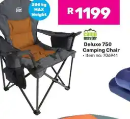 Game Camp Master Deluxe 750 Camping Chair offer