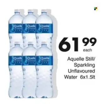 Save Hyper Aquelle Still/ Sparkling Unflavoured Water offer