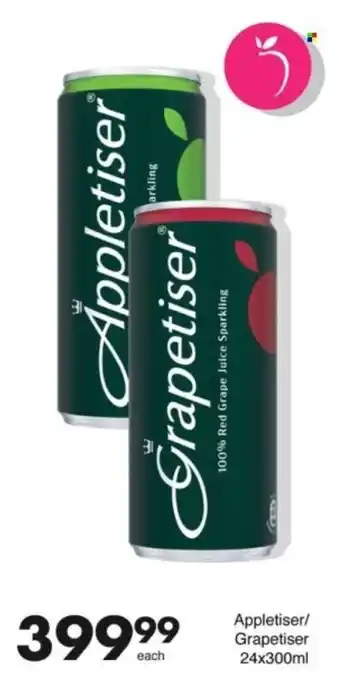 Save Hyper Appletiser/ Grapetiser offer