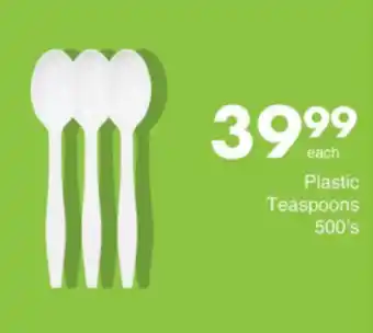 Save Hyper Plastic Teaspoons offer