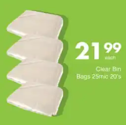 Save Hyper Clear Bin Bags 25mic offer