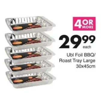 Save Hyper Ubl Foil BBQ/ Roast Tray Large offer
