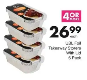 Save Hyper UBL Foil Takeaway Storers With Lid offer