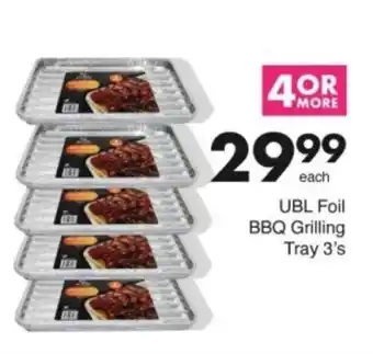 Save Hyper UBL Foil BBQ Grilling Tray offer