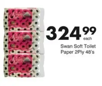 Save Hyper Swan Soft Toilet Paper 2Ply offer