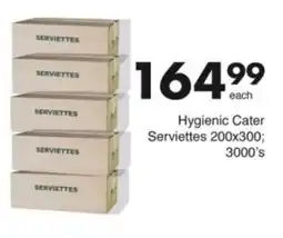 Save Hyper Hygienic Cater Serviettes offer