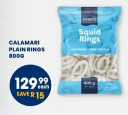 Econo Foods Calamari plain rings offer