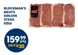 Econo Foods Blockman's meats sirloin steak offer