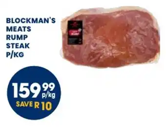 Econo Foods Blockman's meats rump steak offer