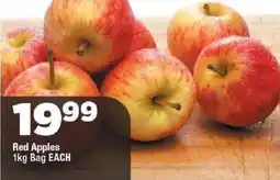 OK Grocer Red Apples offer