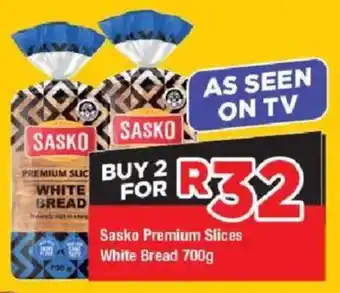 OK Grocer Sasko Premium Slices White Bread offer