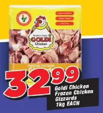 OK Grocer Goldi Chicken Frozen Chicken Gizzards offer