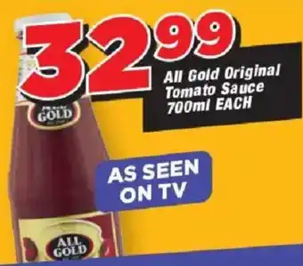 OK Grocer All Gold Original Tomato Sauce offer