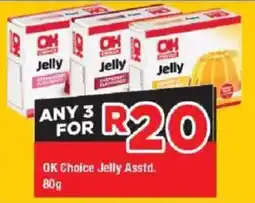OK Grocer OK Choice Jelly offer