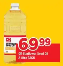 OK Grocer OK Sunflower Seed Oil offer