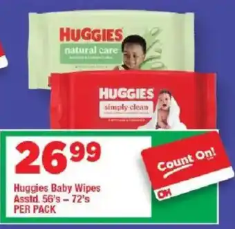 OK Grocer Huggies Baby Wipes offer