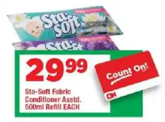 OK Grocer Sta-Soft Fabric Conditioner Refill offer