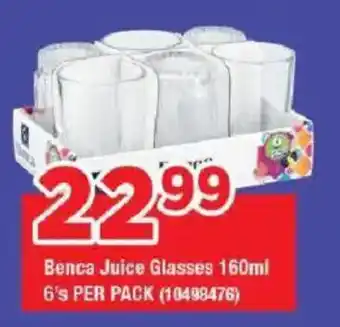 OK Grocer Benca Juice Glasses offer