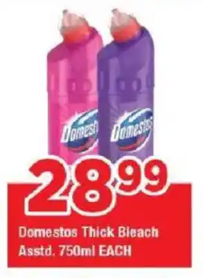 OK Grocer Domestos Thick Bleach offer