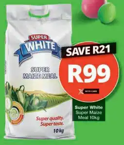 Checkers Hyper Super White Super Maize Meal offer