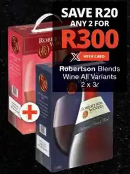 Checkers Hyper Robertson Blends Wine All Variants offer