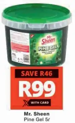 Checkers Hyper Mr. Sheen Pine Gel offer